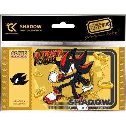 Collector Ticket - Golden Tickets Black Edition - Sonic the Hedgehog - Shadow