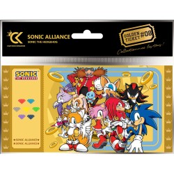 Collector Ticket - Golden Tickets Black Edition - Sonic the Hedgehog - Sonic Alliance