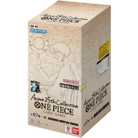 Trading Cards - One Piece - Display - EB02 - "Anime 25th Collection"