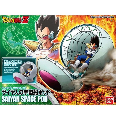 Static Figure - Figure Rise - Dragon Ball - Saiyan Space Pod - Vegeta