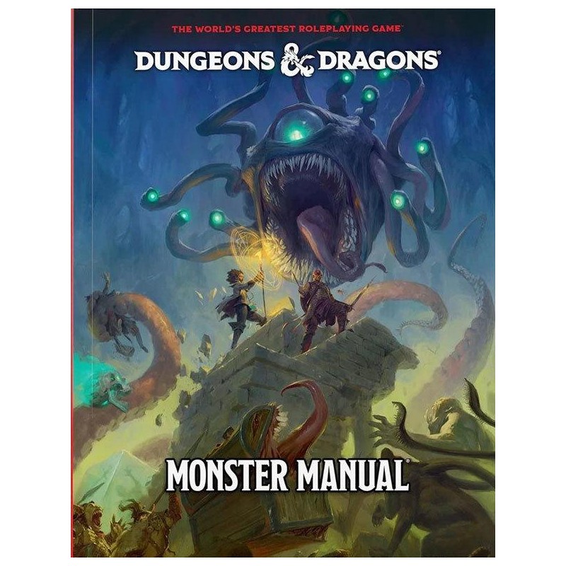 Book - role-playing game - Dungeons & Dragons - Monster Manual 2025