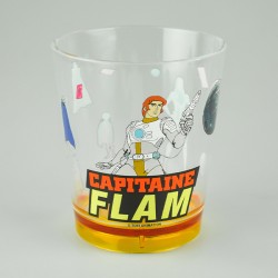 Verre - Capitaine Flam - Curtis Newton Buste