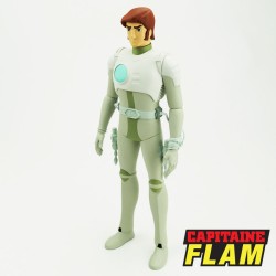 Figurine articulée - Capitaine Flam - Curtis Newton