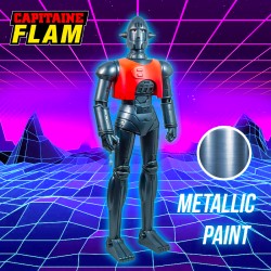 Action Figure - Captain Futur - Crag Metallic Edition