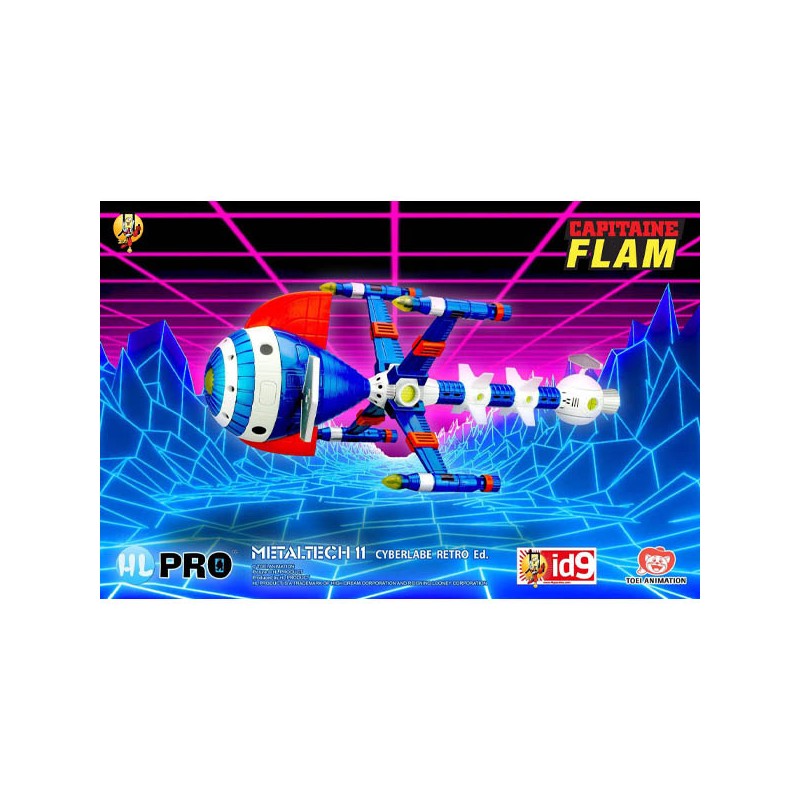 Réplique - Metaltech - Capitaine Flam - Cyberlabe Retro Edition