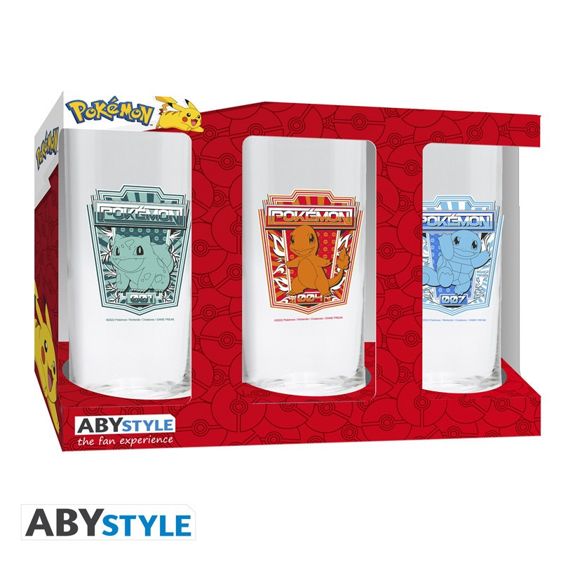 Verre - Pokemon - Starters de Kanto