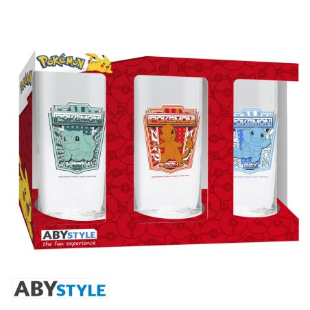 Verre - Pokemon - Starters de Kanto