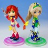 Figurine Statique - Wild Arms - Rebecca Streisand & Avril Vent Fleur