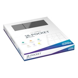 Portfolio - Side-Loading - 18-Pocket Pages (50ct) - Black