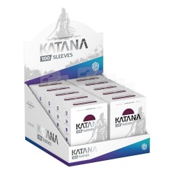 Sleeves - 100 Pcs - Katana - Standard - Radiant Plum