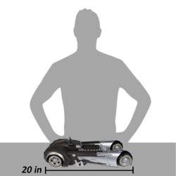 Action Figure - Batman - White Knight Batmobile