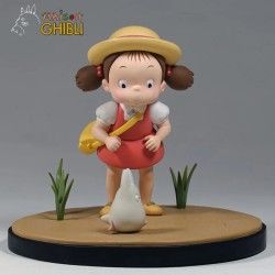 Figurine Statique - Mon Voisin Totoro - Meï & Totoro Blanc