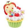 Construction kit - Sanrio - Apple Cupcake - Kitty White