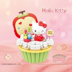 Set de construction - Sanrio - Apple Cupcake - Kitty White