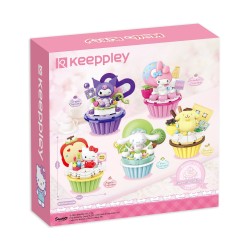 Construction kit - Sanrio - Apple Cupcake - Kitty White
