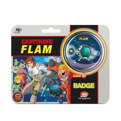 Badge - Capitaine Flam - Cosmolem