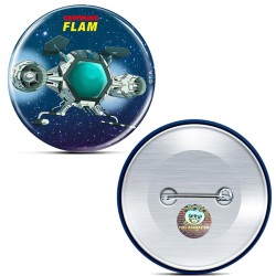 Badge - Capitaine Flam - Cosmolem