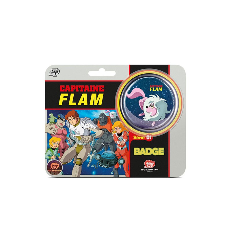 Badge - Capitaine Flam - Limaye