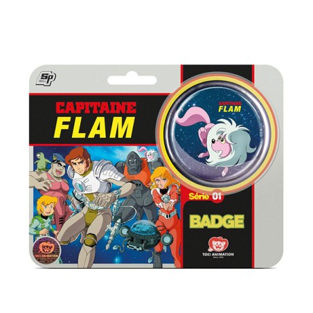 Badge - Capitaine Flam - Limaye
