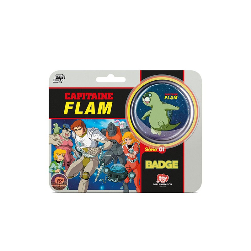 Badge - Capitaine Flam - Fregolo