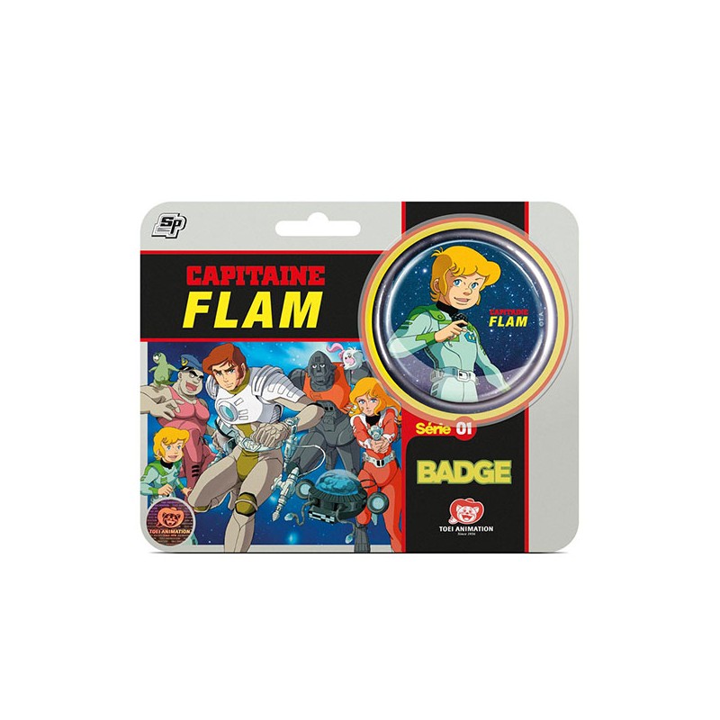 Badge - Capitaine Flam - Ken