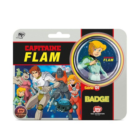 Badge - Capitaine Flam - Ken