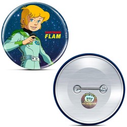 Badge - Capitaine Flam - Ken