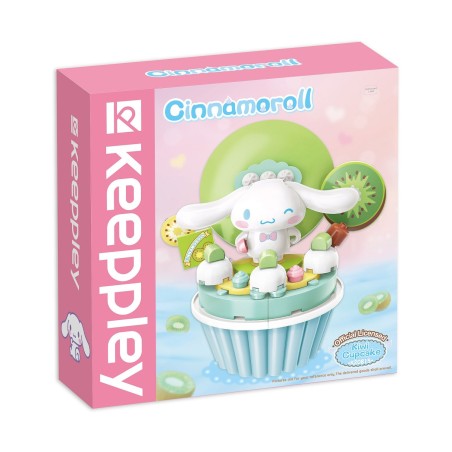 Construction kit - Sanrio - Kiwi Cupcake - Cinnamoroll