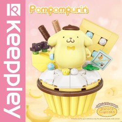 Construction kit - Sanrio - Banana Cupcake - Pompompurin