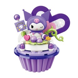 Construction kit - Sanrio - Grape Cupcake - Kuromi