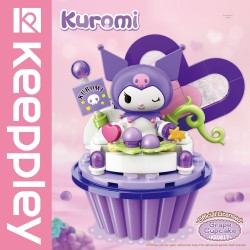Set de construction - Sanrio - Grape Cupcake - Kuromi