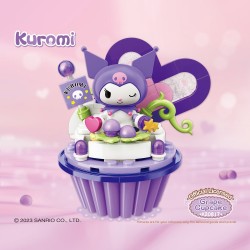 Set de construction - Sanrio - Grape Cupcake - Kuromi