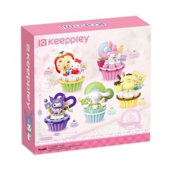 Set de construction - Sanrio - Grape Cupcake - Kuromi