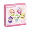 Set de construction - Sanrio - Grape Cupcake - Kuromi