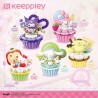 Set de construction - Sanrio - Grape Cupcake - Kuromi