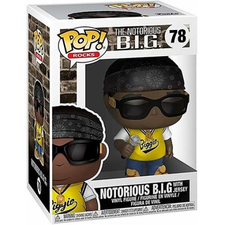 POP - Rocks - Queen - 78 - Notorious B.I.G with Jersey