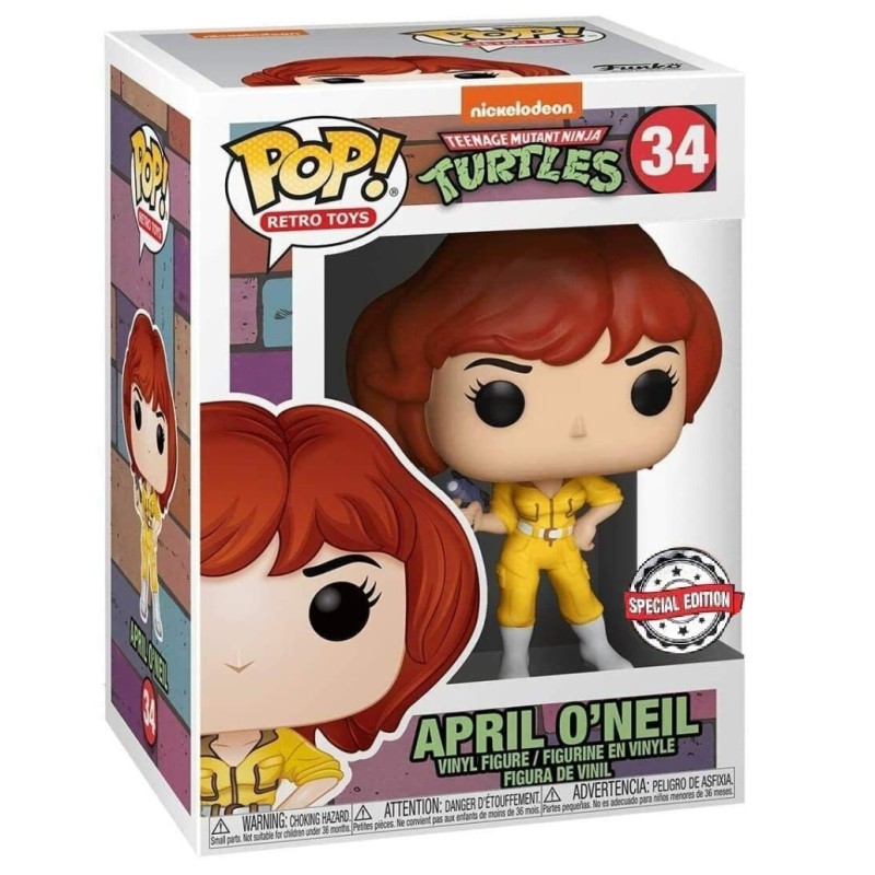 POP - POP Television - Les Tortues Ninja - 34 - April O'Neil