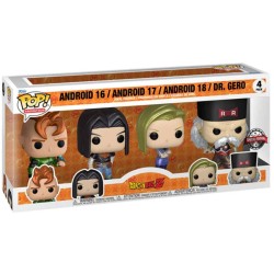 POP - Set of 4 - Animation - Dragon Ball - Android 4 Pack - Special Edition