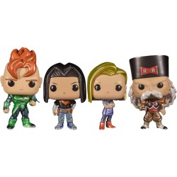 POP - Pack de 4 - Animation - Dragon Ball - Pack de 4 - Androids - Special Edition