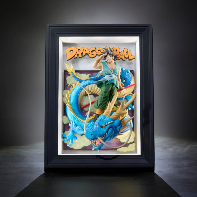 Frame  - Tamashii Art - Dragon Ball - Son Goku & Shenron - 3D