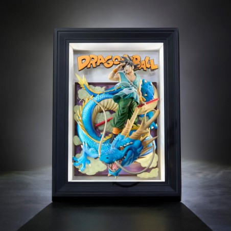 Frame  - Tamashii Art - Dragon Ball - Son Goku & Shenron - 3D