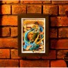 Cadre - Tamashii Art - Dragon Ball - Son Goku & Shenron - 3D