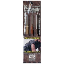 Marqueur pour maquettes - Liner Mud Set - Mr. Weathering