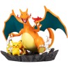 Figurine Statique - Prime Figure - Pokemon - Pikachu & Dracaufeu