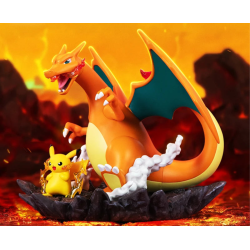 Static Figure - Prime Figure - Pokemon - Pikachu & Charizard