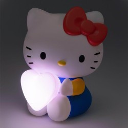 Lamp - Sanrio - Heart - Kitty White