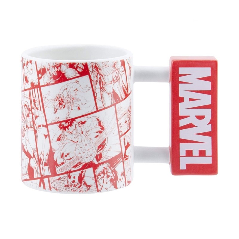 Mug - Marvel - Logo Shaped Mug