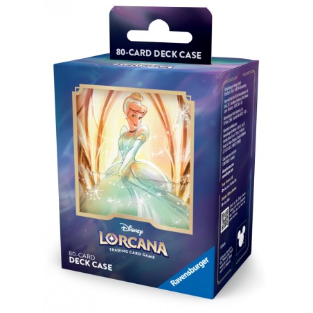 Cartes (JCC) - Boîte à Cartes - Lorcana - Deckbox Cendrillon