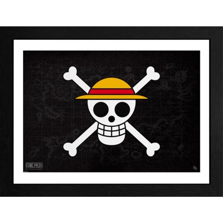 Frame  - One Piece - Skull