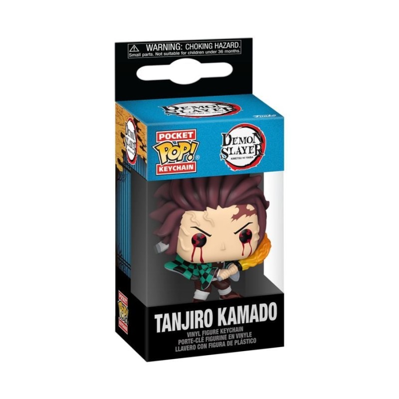 Keychain - Pocket Pop! - Demon Slayer - Sun Breathing - Tanjiro Kamado